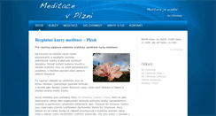 Desktop Screenshot of plzenmeditace.cz